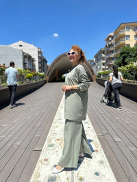 Heddy & Nurcan Çetin 23440 Haki İkili Takım