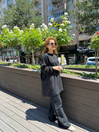 Heddy & Nurcan Çetin 23440 Siyah İkili Takım