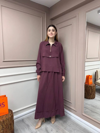 Hilay HLY0125Y101.011 Mürdüm Costa Etekli Takım