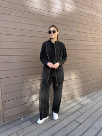Hilay HLY0125Y101.013 Siyah New Leila Pantolonlu Takım