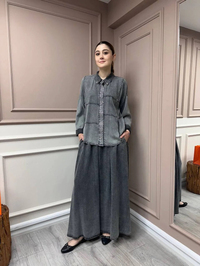 Hilay HLY0125Y101.016 Siyah Jane Etekli Takım