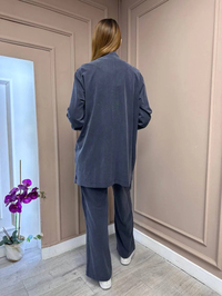 Hilay HLY0125Y101.017 Lacivert Gale Pantolonlu Takım