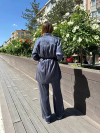 Hilay HLY0125Y101.042 Lacivert Jasmy Pantolonlu Takım