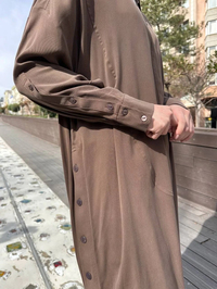 Hilay HLY0125Y104.001 Kahverengi Belis Tunik