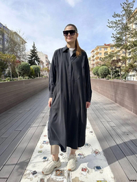 Hilay HLY0125Y104.001 Siyah Belis Tunik
