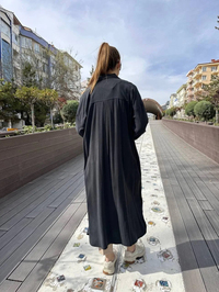 Hilay HLY0125Y104.001 Siyah Belis Tunik