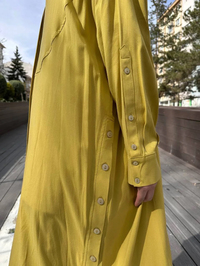 Hilay HLY0125Y104.001 Yağ Yeşili Belis Tunik