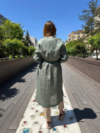Hilay HLY0125Y104.003 Zümrüt Gloria Tunik
