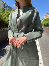 Hilay HLY0125Y104.003 Zümrüt Gloria Tunik