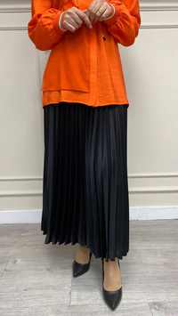 Hukka Design 03L033 Siyah Pilise Etek