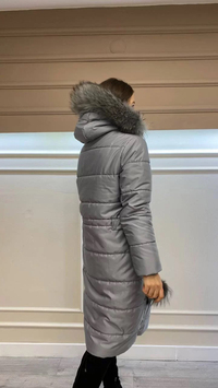 Hukka Design 110007 Gri Şişme Mont