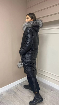 Hukka Design 110007 Siyah Şişme Mont