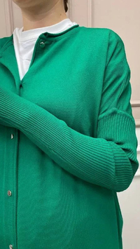 İnvee 5539 Benetton Düğmeli Hırka