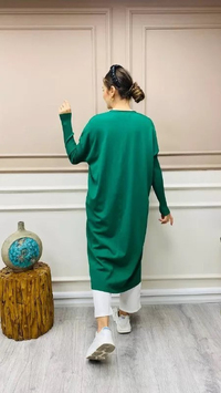 İnvee 5539 Benetton Düğmeli Hırka