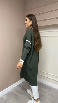 İnvee 5736 Haki Triko Tunik
