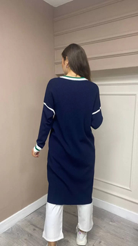İnvee 5736 Lacivert Triko Tunik