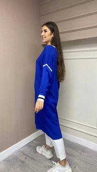 İnvee 5736 Sax Triko Tunik