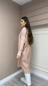 İnvee 5736 Somon Triko Tunik