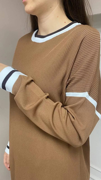 İnvee 5736 Toprak Triko Tunik
