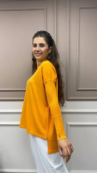 İnvee 5879 Mango Önü Kısa Arkası Uzun Triko