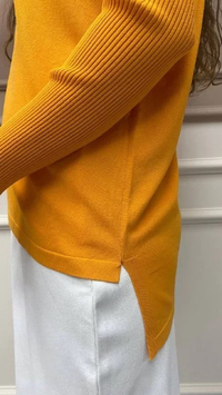 İnvee 5879 Mango Önü Kısa Arkası Uzun Triko