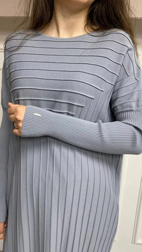İnvee 5893 Gri Basic Tunik