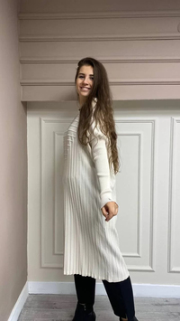 İnvee 5893 Vanilya Basic Tunik