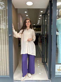 İnvee 5930 Ametist Caz Pantolon