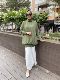 İnvee 5930 Ekru Caz Pantolon