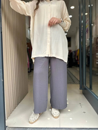 İnvee 5930 Füme Caz Pantolon