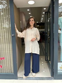 İnvee 5930 Lacivert Caz Pantolon