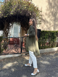 İnvee 6143 Haki Triko Tunik