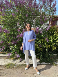 İnvee 6143 Lila Triko Tunik