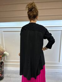 İnvee 6143 Siyah Triko Tunik