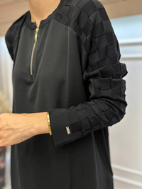 İnvee 6143 Siyah Triko Tunik