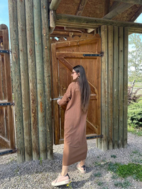 İnvee 6143 Toprak Triko Tunik