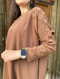İnvee 6143 Toprak Triko Tunik