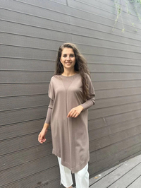 İnvee 6166 Vizon Uzun Triko