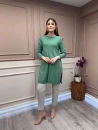 İnvee 6222 Çağla Triko Tunik