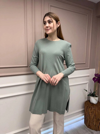 İnvee 6222 Küfrengi Triko Tunik