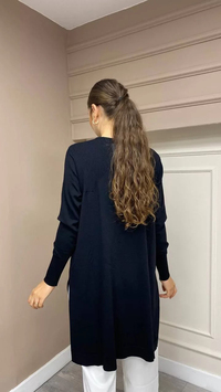 İnvee 6222 Siyah Triko Tunik
