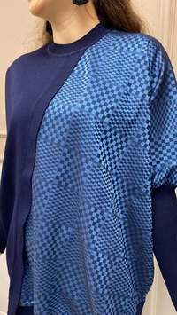 İnvee 6248 Lacivert Rayon Tunik