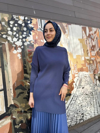 İnvee 6250 İndigo Triko Tunik