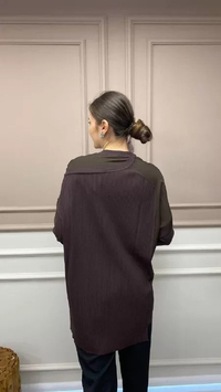 İnvee 6250 Kahve Triko Tunik