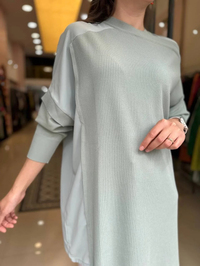 İnvee 6250 Mint Triko Tunik