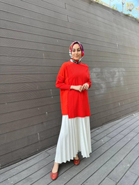 İnvee 6250 Oranj Triko Tunik