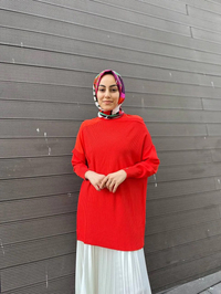 İnvee 6250 Oranj Triko Tunik