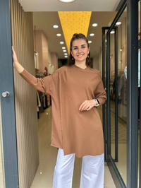 İnvee 6250 Toprak Triko Tunik