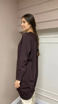 İnvee 6283 Acı Kahve Yusufçuk Hırka
