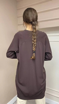 İnvee 6283 Acı Kahve Yusufçuk Hırka